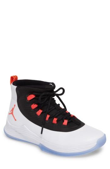 Men's Nike Jordan Ultra Fly 2 Basketball Shoe .5 M - White