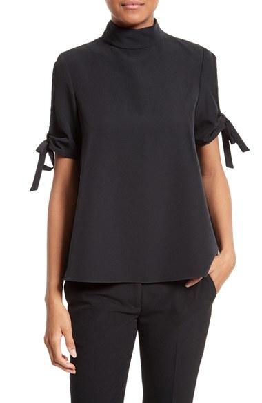 Women's Milly Funnel Neck Top