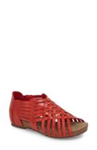 Women's Chocolat Blu Vivienne Sandal .5 M - Red