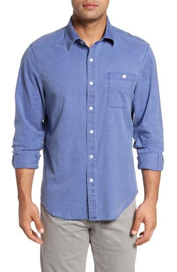 Men's Nat Nast Four Seasons Sport Shirt, Size - Blue