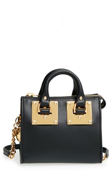 Sophie Hulme 'nano' Leather Crossbody Bag -