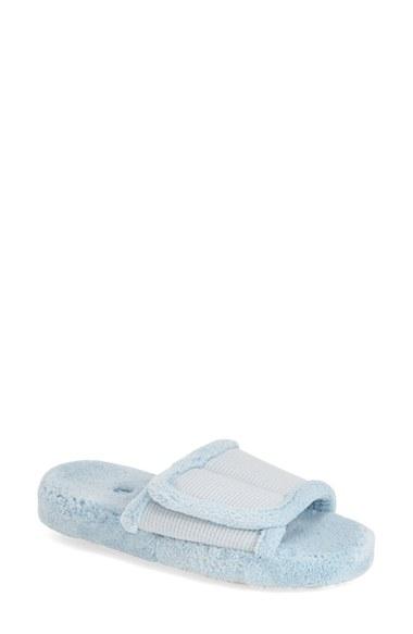 Women's Acorn 'waffle Spa Slide' Slipper - Blue