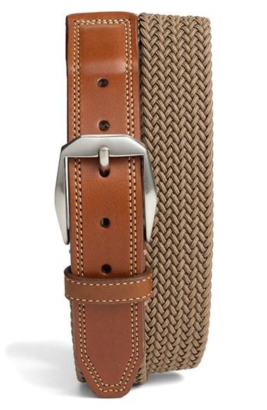 Men's Martin Dingman 'beck' Stretch Belt - British Tan