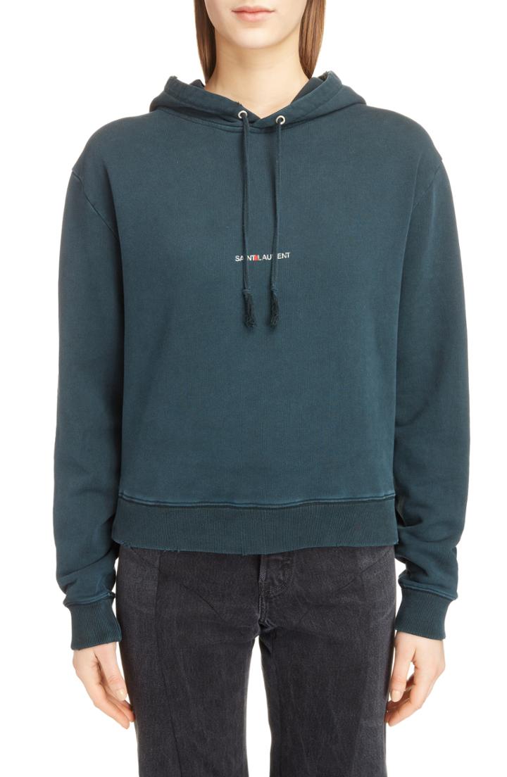 Women's Puma Downtown Fleece Hoodie, Size - Burgundy