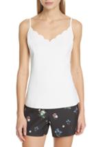Women's Ted Baker London Siina Scallop Camisole - Ivory