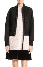Women's N?21 Floral Embroidered Bomber Jacket Us / 38 It - Green