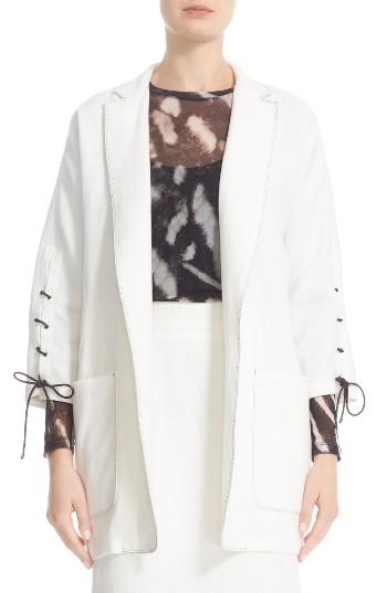 Women's Max Mara Deruta Linen Topper