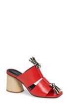 Women's Proenza Schouler Cylinder Heel Slide Sandal .5us / 37.5eu - Red