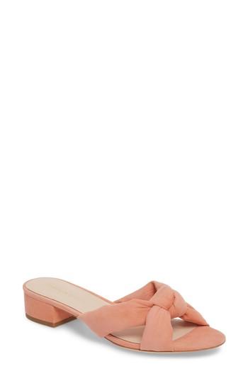 Women's Loeffler Randall Elsie Knotted Slide Sandal M - Metallic