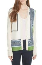 Women's Tory Burch Greer Cardigan - Grey