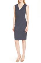 Women's Boss Dalouise Stretch Wool Sheath Dress - Blue