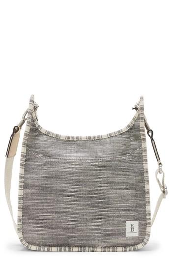 Ed Ellen Degeneres Fremont Denim Crossbody Bag - Black