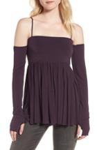 Women's Bailey 44 Zombie Off The Shoulder Top - Purple