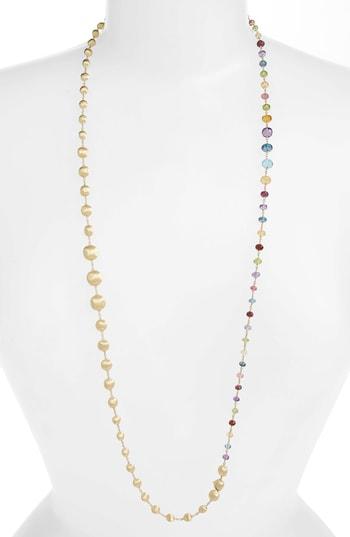 Women's Marco Bicego Africa Semiprecious Stone Long Strand Necklace