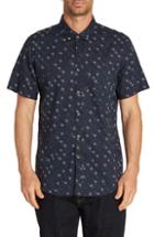 Men's Billabong Sundays Mini Woven Shirt, Size - Blue/green