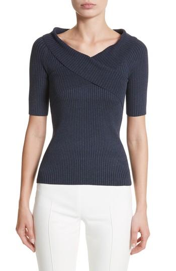 Women's Akris Punto Knit Top - Blue