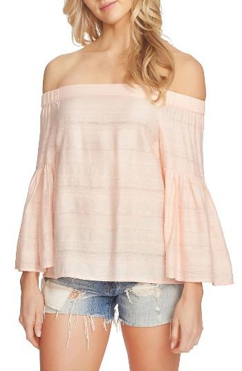 Women's 1.state Off The Shoulder Blouse - Pink