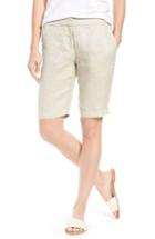 Women's Eileen Fisher Organic Linen Blend Walking Shorts - Beige