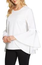 Women's 1.state Cascade Sleeve Top, Size - White