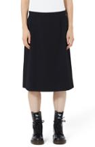 Women's Marc Jacobs Wool A-line Skirt - Black