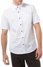Men's 7 Diamonds Wonderwall Print Woven Shirt - White