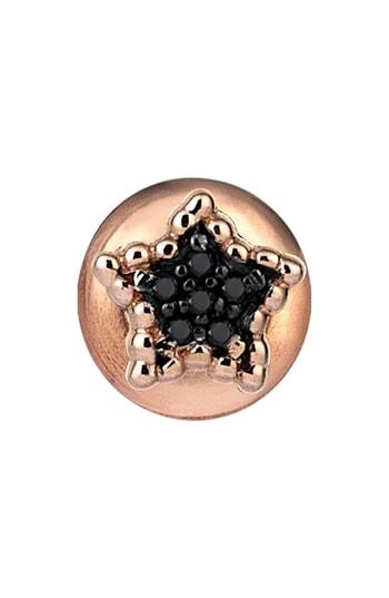 Women's Kismet By Milka Black Diamond Beaded Star Stud Earring