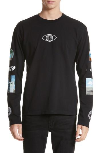 Men's Kenzo Landscape Long Sleeve T-shirt