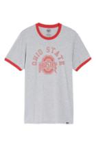 Men's 47 Brand Ohio State Buckeyes Ringer T-shirt - Grey