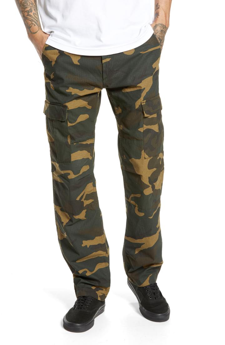 Men's Carhartt Work In Progress Aviation Cargo Pants X 32 - Green