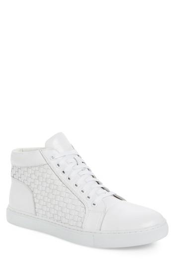 Men's Zanzara Soul High Top Sneaker .5 M - White