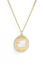Women's Kate Spade New York 'state Of Mind' Pendant Necklace