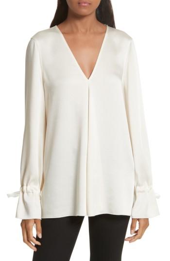 Women's Elizabeth And James Adalina Tie Cuff Blouse