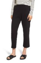 Women's Stateside French Terry Crop Sweatpants - Black