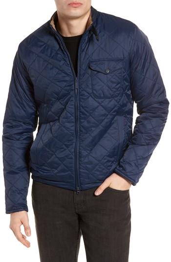 Men's Barbour Ard Quilted Jacket - Blue