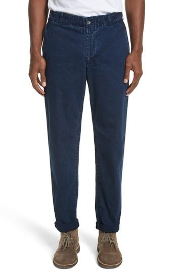 Men's Eidos Napoli Cotton Twill Chinos R - Blue