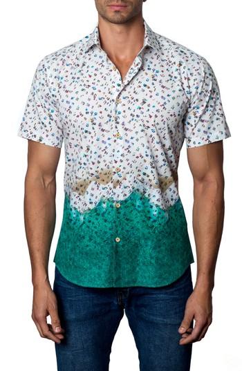 Men's Jared Lang Slim Fit Beach Sport Shirt - None