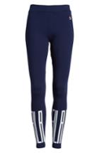 Women's Fila Mariella Logo Hem Leggings - Blue