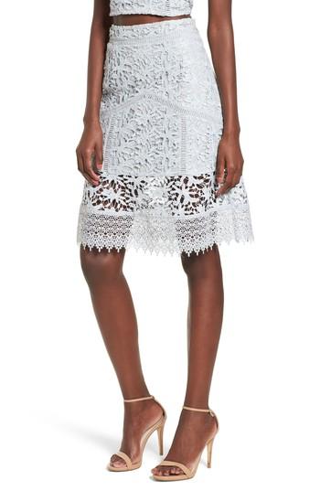 Women's Leith Lace Skirt - Blue