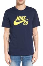 Men's Nike 'sb Logo' T-shirt, Size - Blue