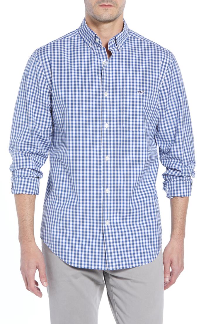 Men's Vineyard Vines Carleton Classic Fit Gingham Buttondown Shirt