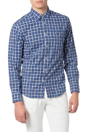 Men's Good Man Brand Block Trim Fit Sport Shirt