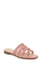 Women's Sole Society Saxten Strappy Slide Sandal M - Pink