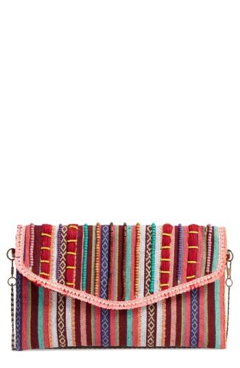 Steven By Steve Madden Jaura Beaded Envelope Clutch -
