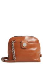 Lodis Los Angeles Izabella Under Lock & Key Rfid Leather Crossbody Bag - Brown