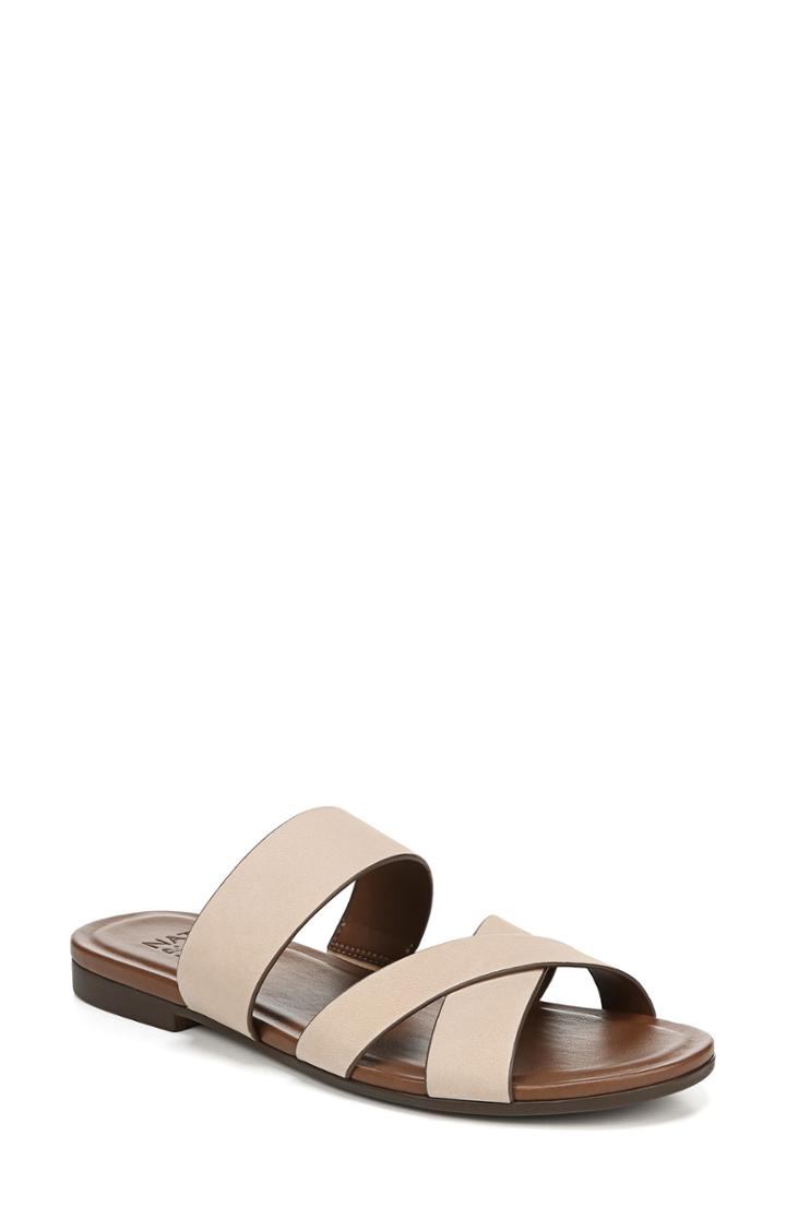 Women's Naturalizer Treasure Slide Sandal M - Beige