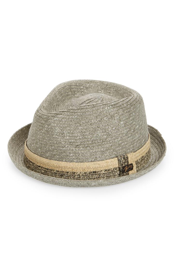 Men's Bailey Pelly Straw Trilby -