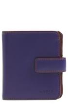 Women's Lodis Audrey Rfid Leather Wallet - Blue