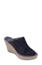 Women's Andre Assous Cici Espadrille Wedge M - Blue
