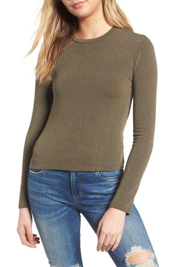 Women's Long Sleeve Tee - Green