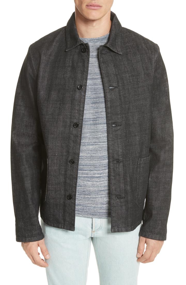 Men's A.p.c. Kerlouan Denim Shirt Jacket